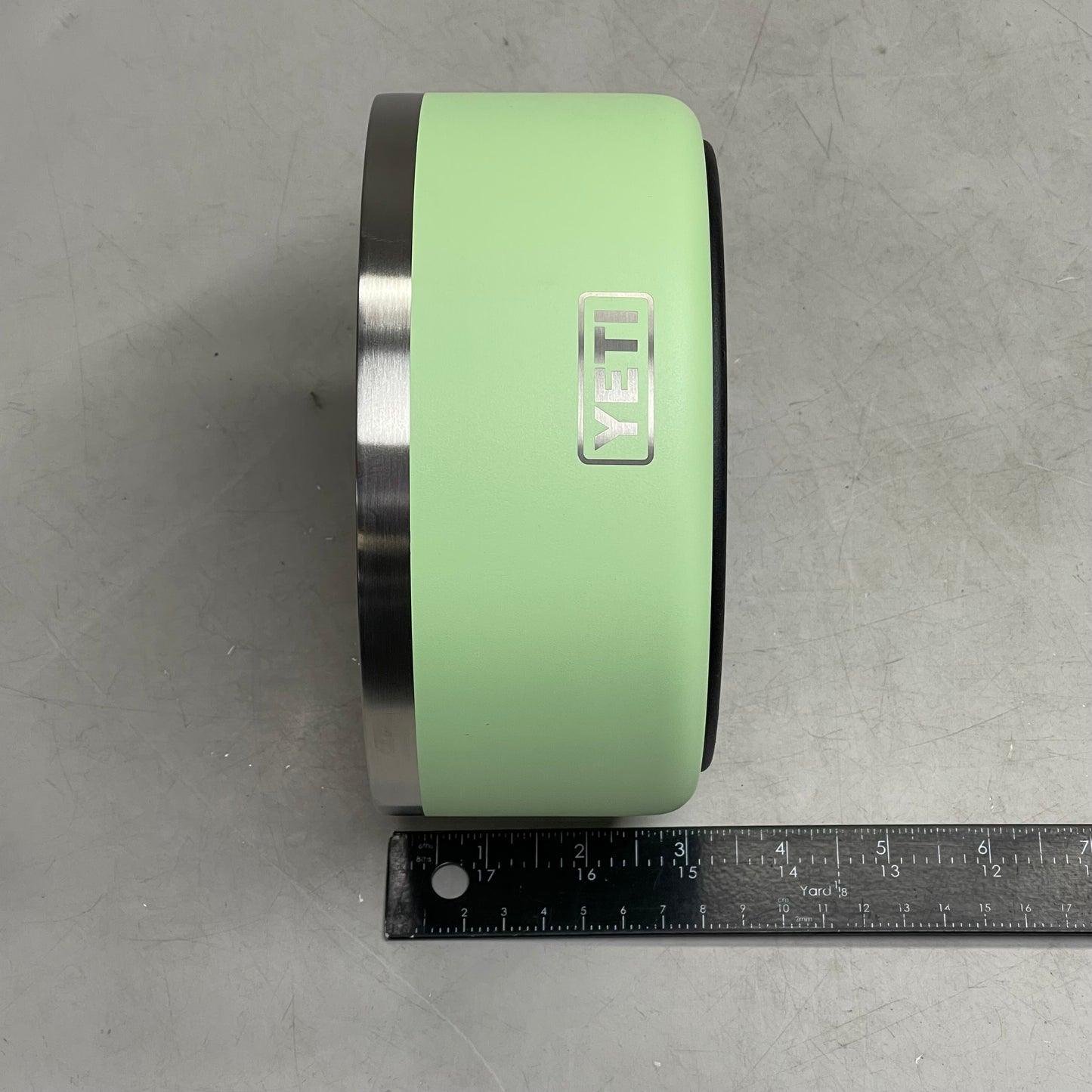 YETI Boomer Dog Bowl *HAS "CINTAS" Branding* 4 Cup (32 oz) Key Lime 4550