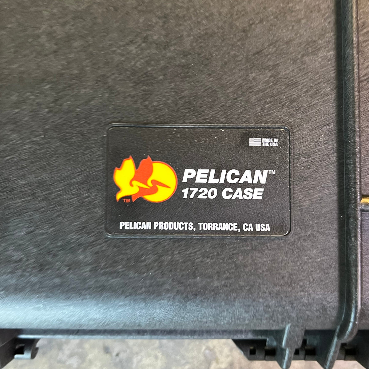 PELICAN 1720 Long Cases 44"L x 14"W Black 017200-0000-110