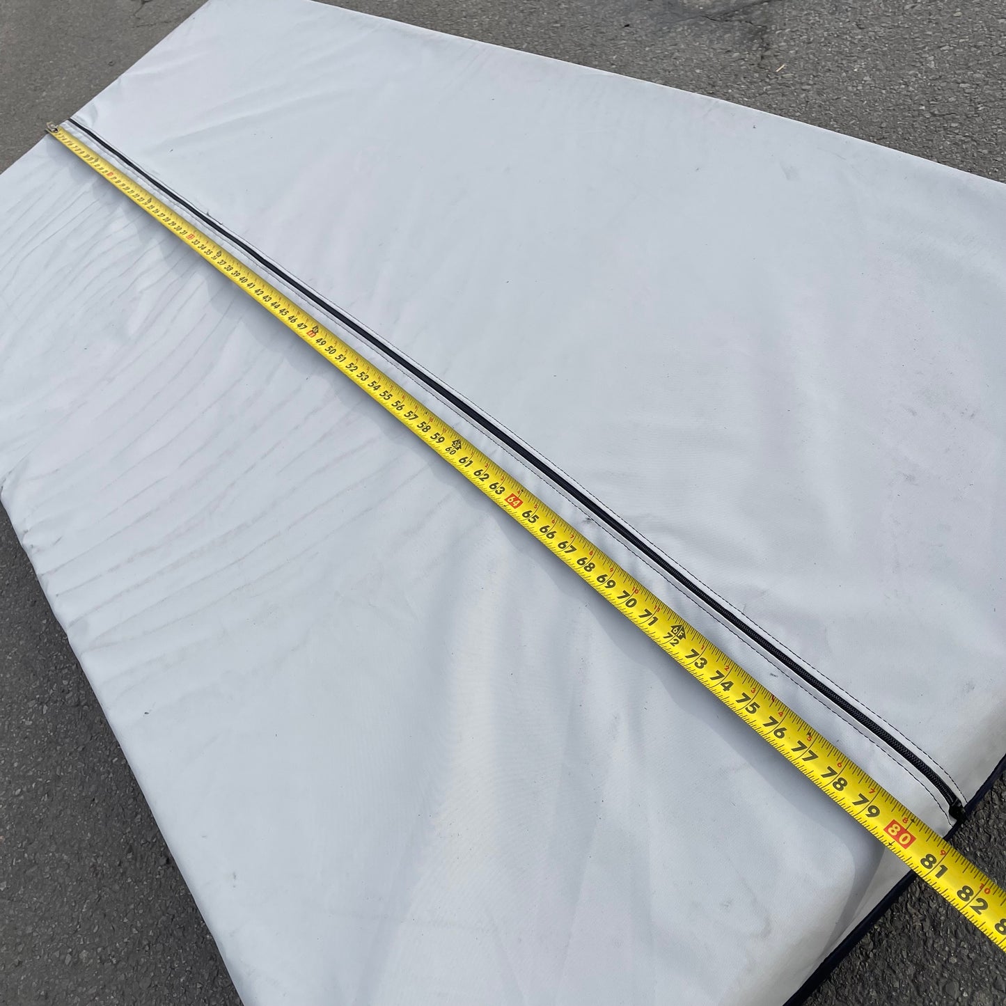 ZA@ MCKESSON Therapy Foam Medical Mattress Blue & Grey (AS-IS)