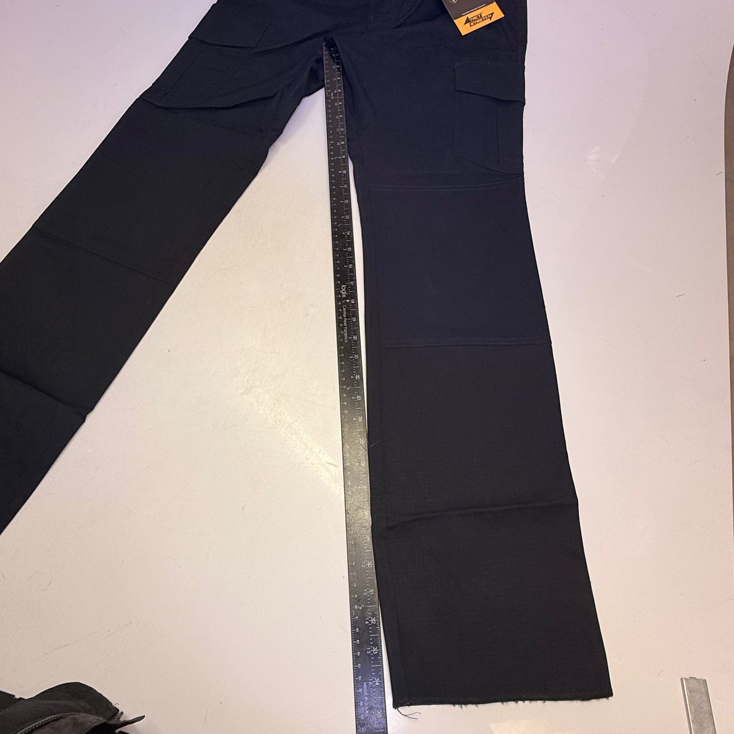 TACT SQUAD Tact Stretch Mini Ripstop Trouser Poly/Cotton Men's Sz 8 Dk Navy T7511