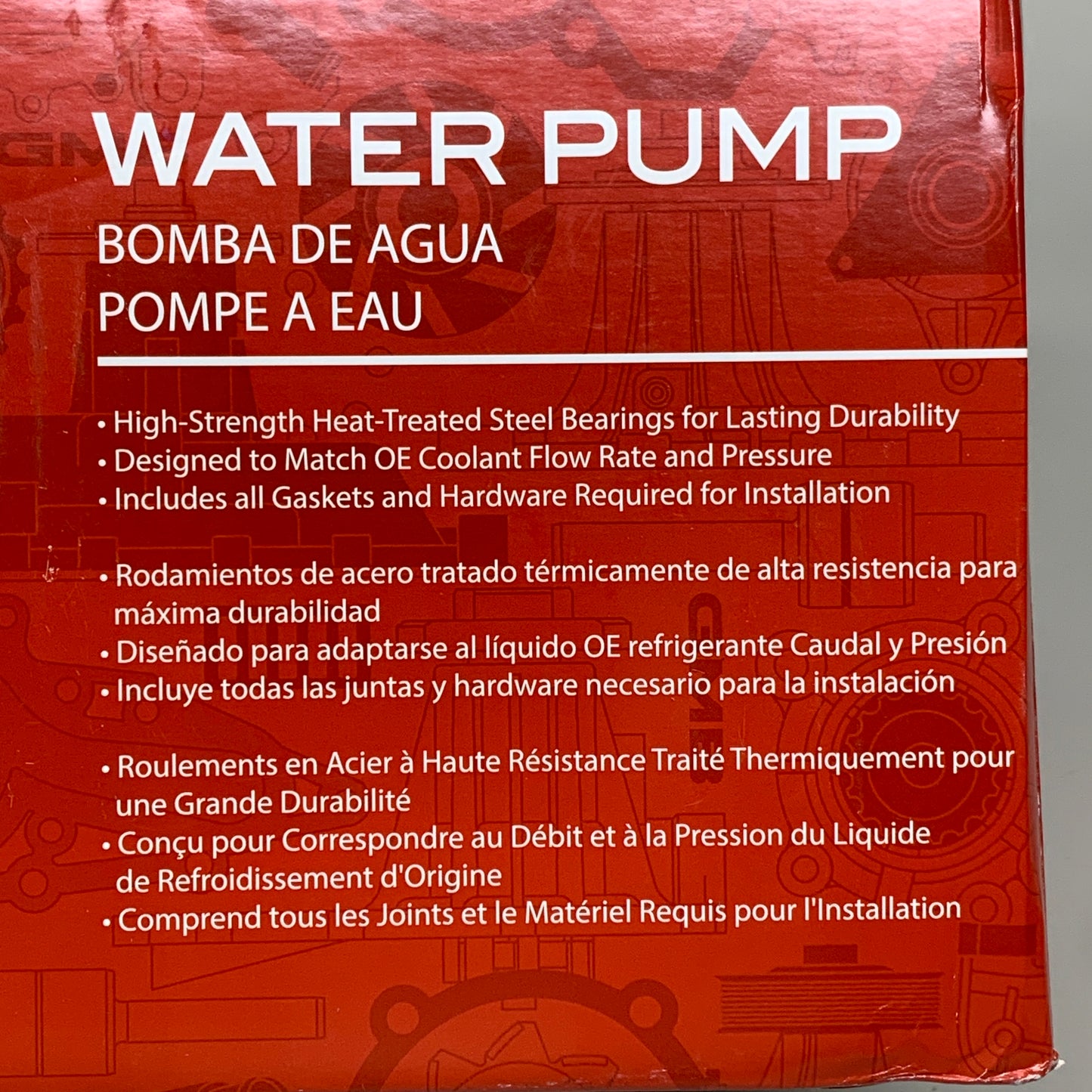 GMB Aluminum Engine Water Pump for Mercury and Ford 194197 125-1970