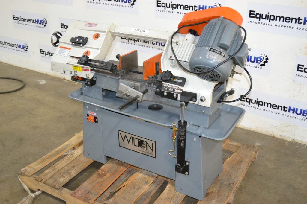 ZA@ Pallet of WILTON Horizontal Metalworking Band Saw 5634001 (AS-IS)