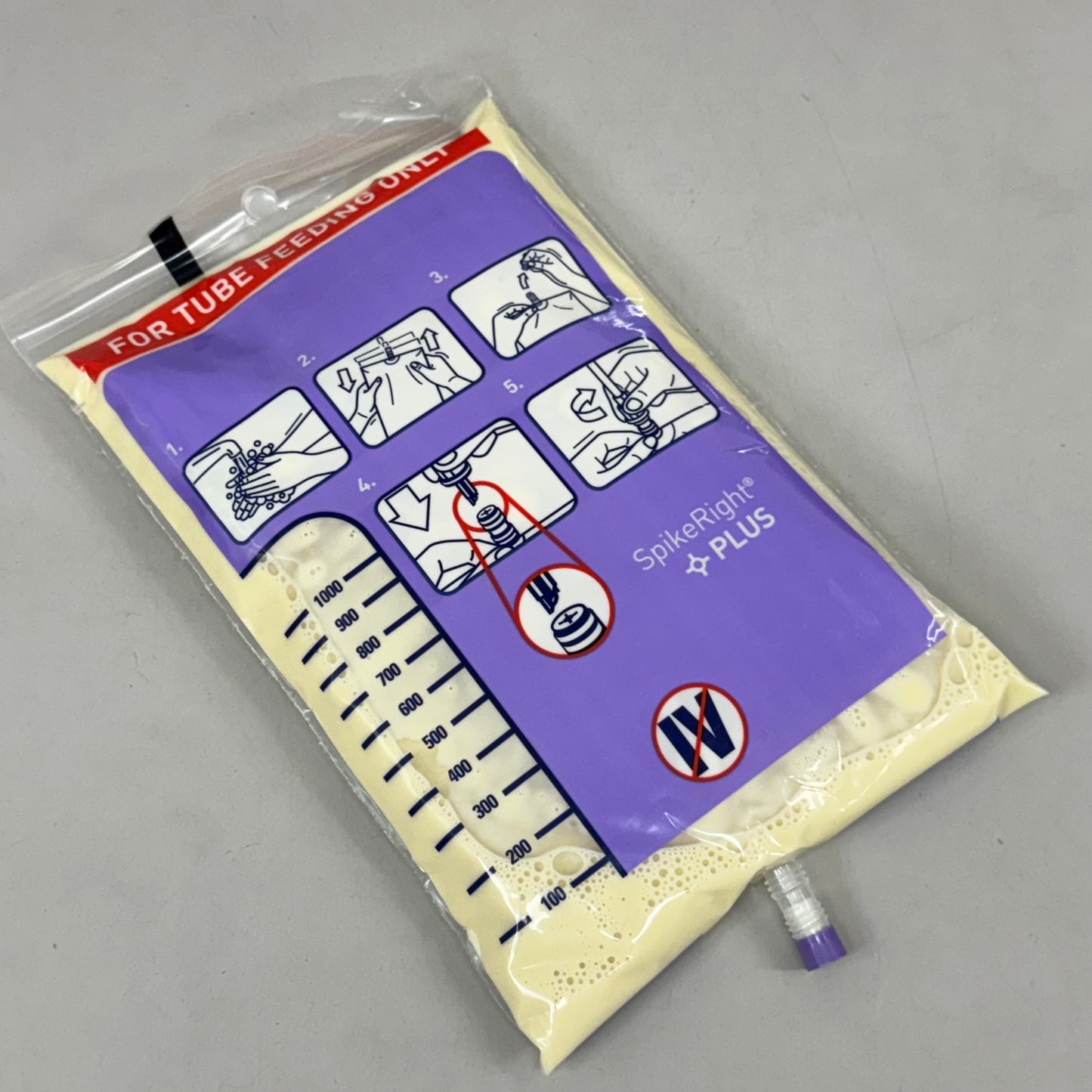 NESTLE (6 PACK) Peptamen Intense VHP Unflavoured Feeding Tube Peptide 1L BB 09/25