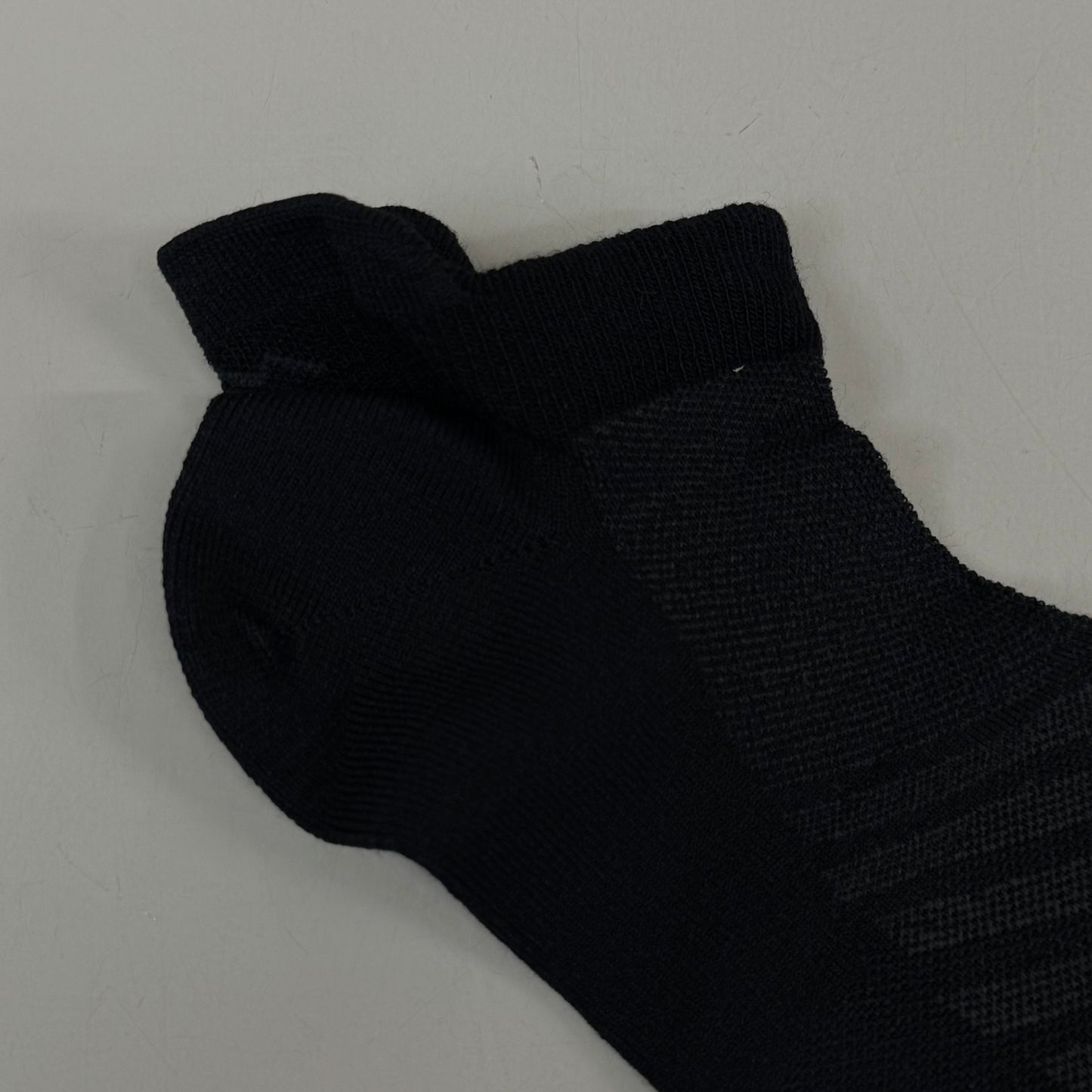 DARN TOUGH Running Socks No Show Tab Lightweight Merino Wool Men SZ XXL 15-17 Black