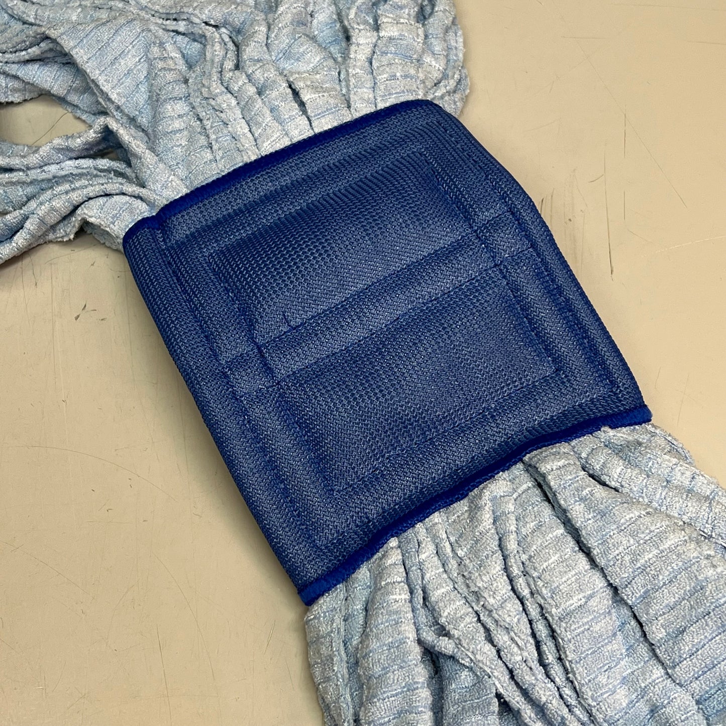 SMART CHOICE  (6 PACK) Professional Microfiber Tube Mop Head 18oz Blue M600018B