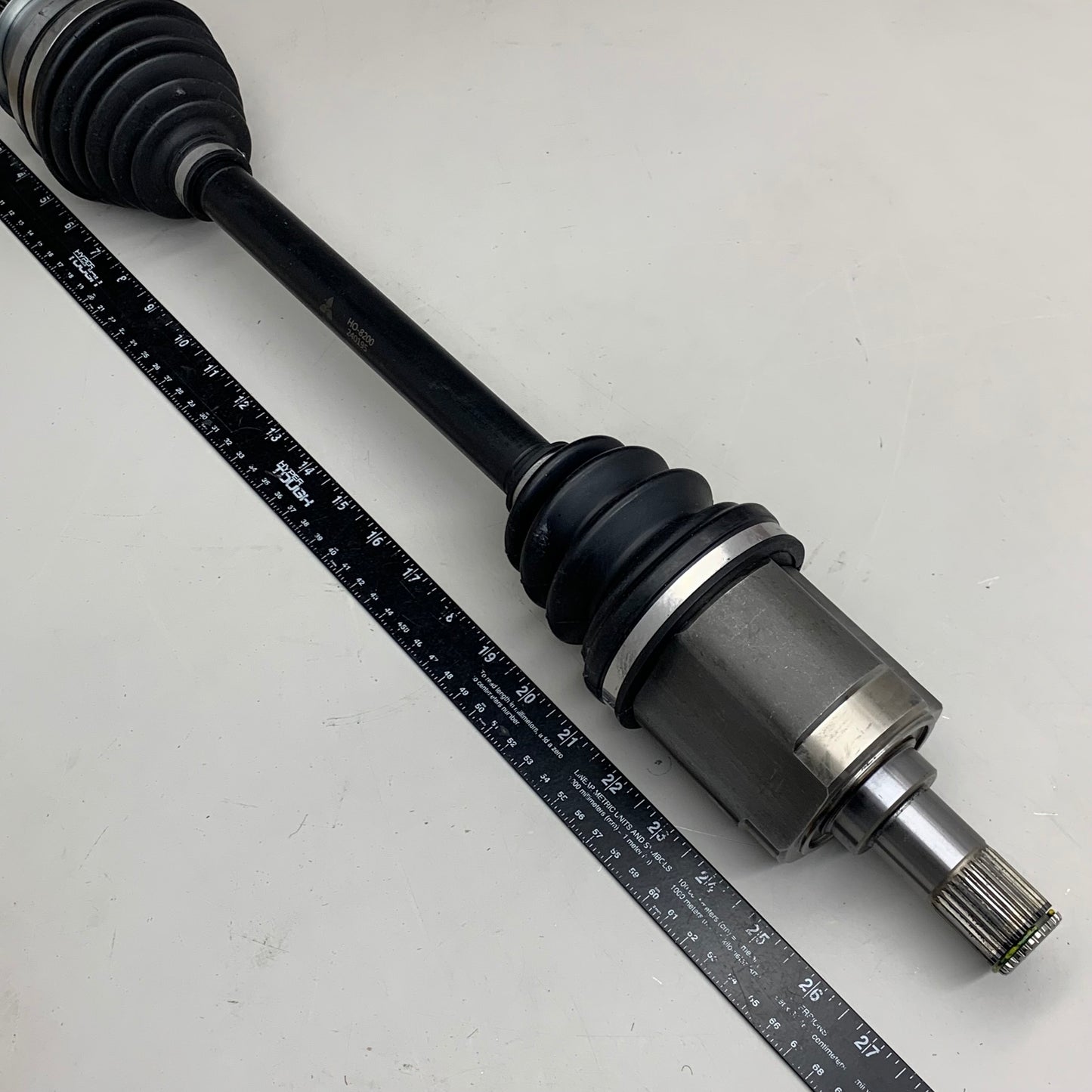 NAPA Premium CV Drive Axle Grooved 27 Spline 26.69" for Honda Element 94-6058