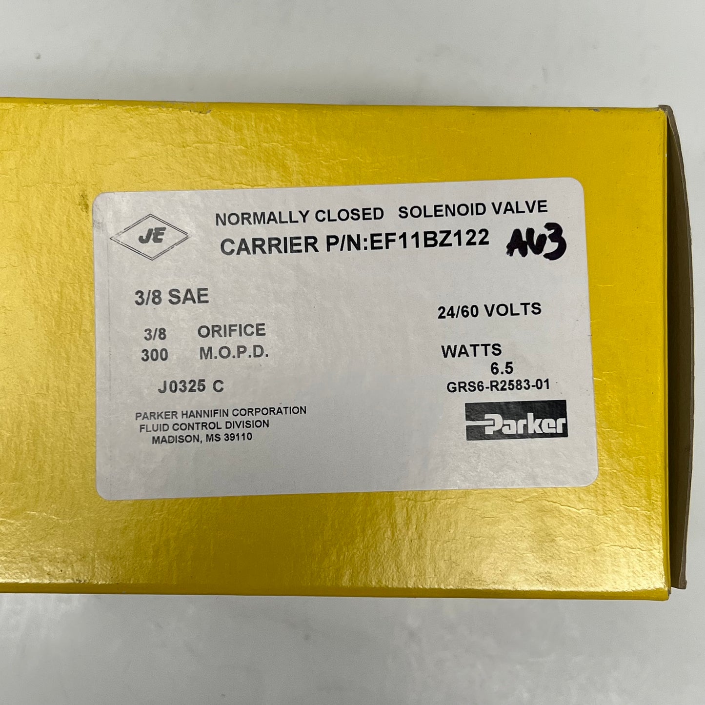 CARRIER Liquid Line Solenoid Valve Kit Supports R410a & R454b KHALS0401LLS