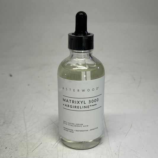 ASTERWOOD Matrixyl 3000 + Argireline Serum with Hyaluronic Acid - Anti-aging 4 Fl Oz Clear X00148INUH