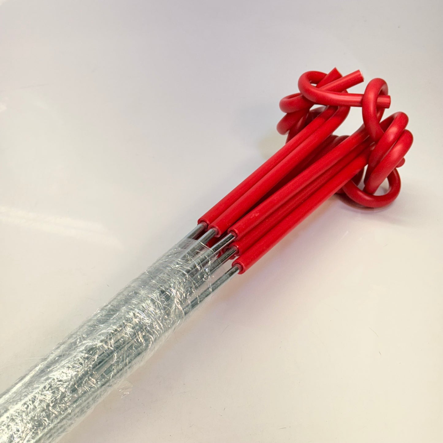 ZA@ FENSMILE (24 PACK) Fence Shock Systems Pig Tail Galvanized 41 in Red (New-AS-IS)