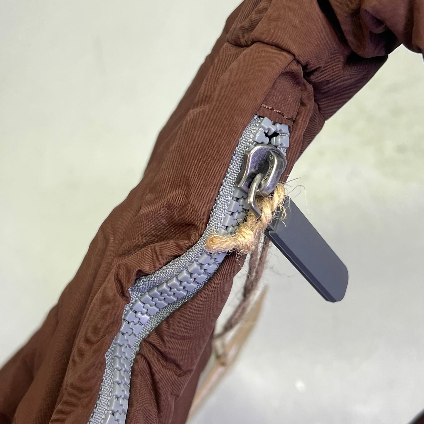 ORI LONDON Belsize Bag Made From Talson Material Medium Chocolate BELSMTCHO