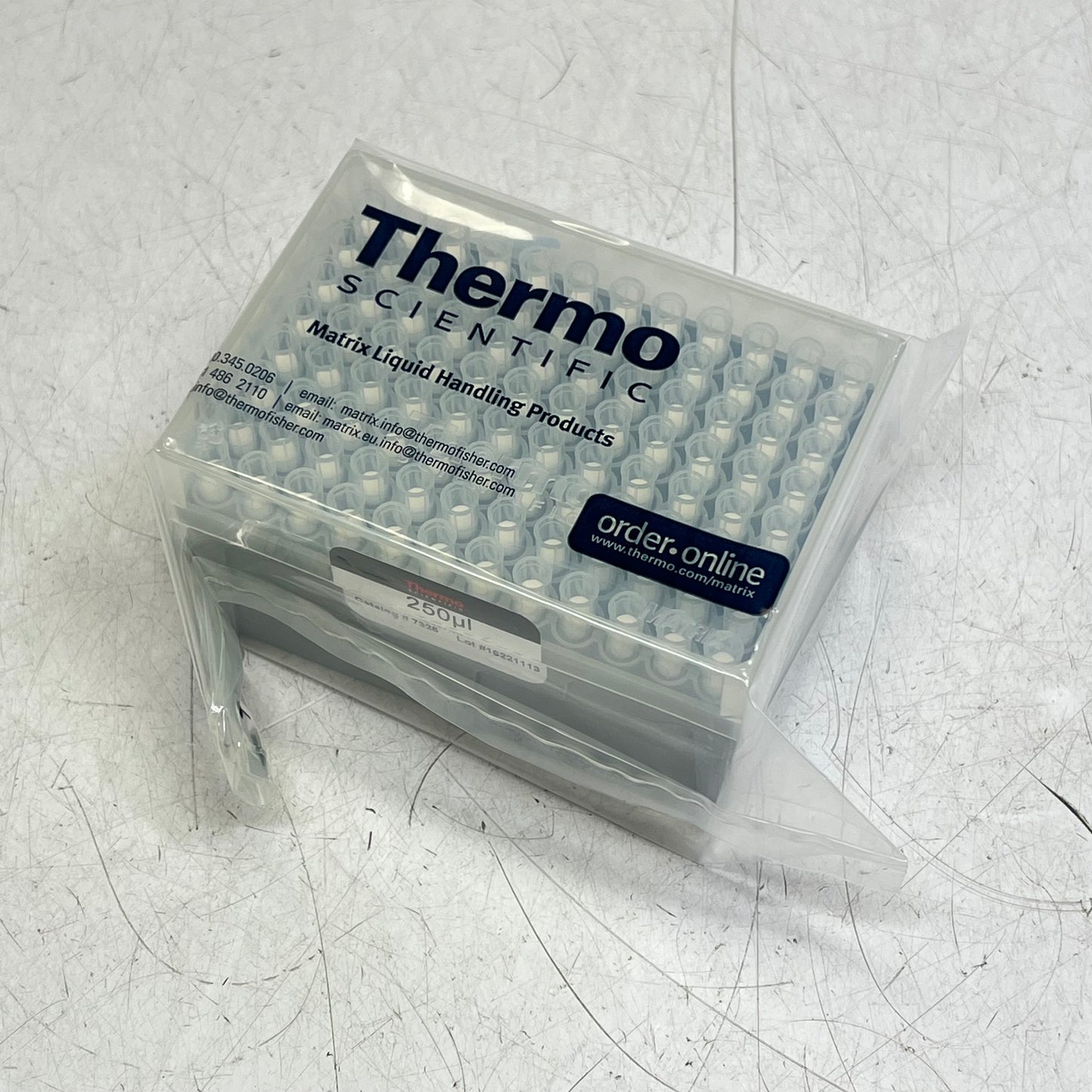 THERMO SCIENTIFIC (96 PACK) Integrity Filter Tips Sterile 250 µl 01528-002-00