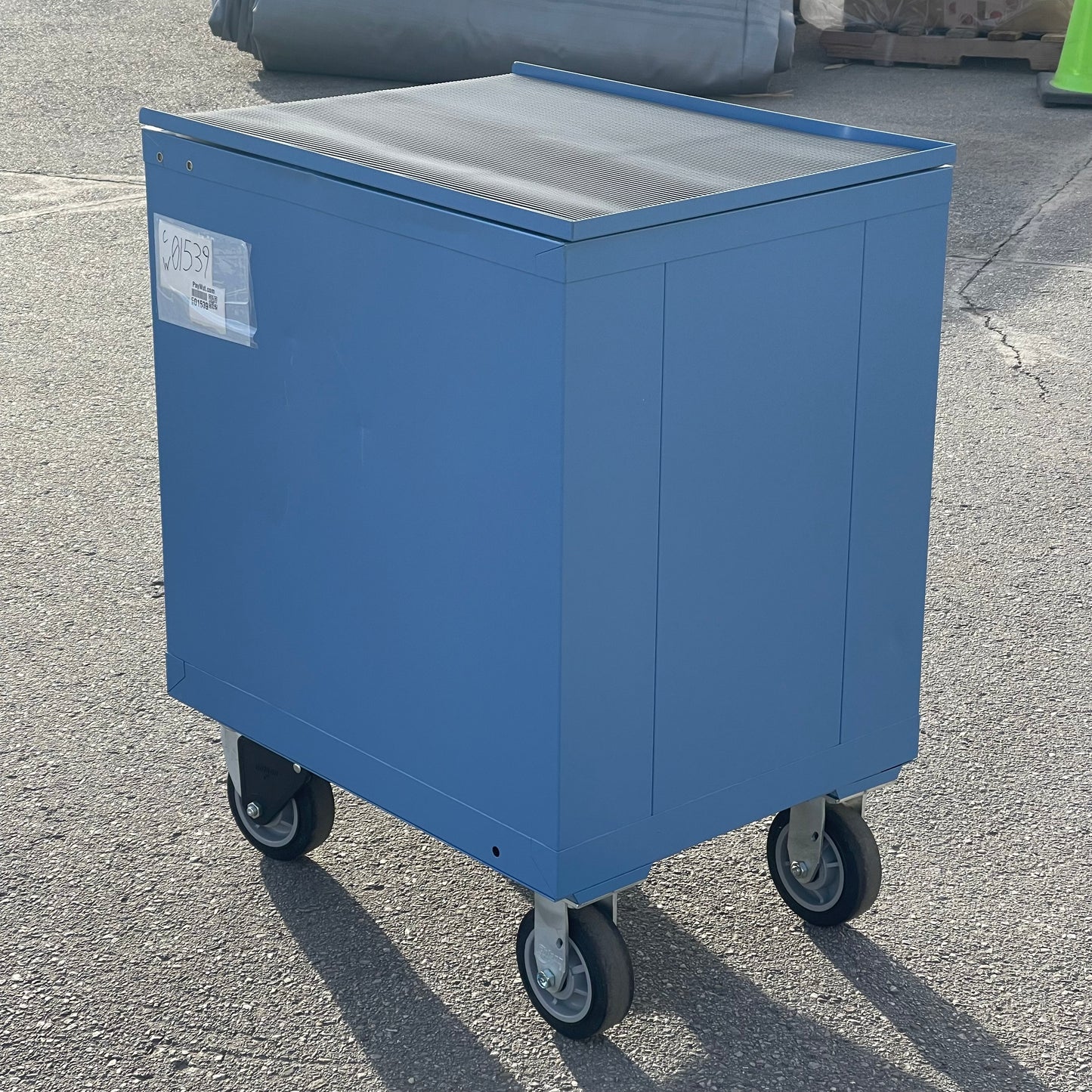 Z@ LISTA Mobile Drawer Cabinet 37”x29”x22” Blue XSMP0600-0501M