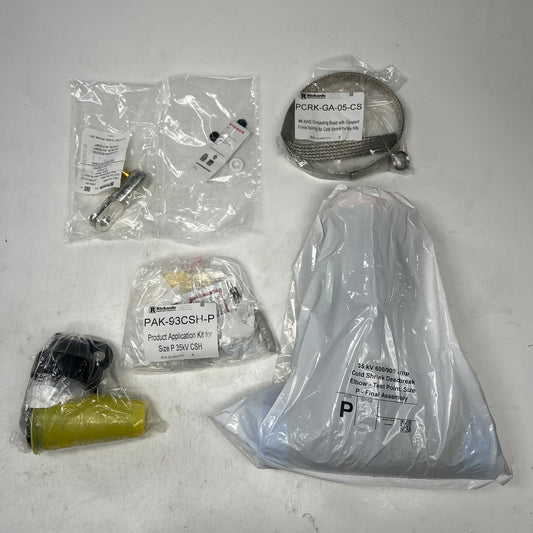 RICHARDS Cold Shrink Dead Break Elbow Kit Fully Shielded 35K 600A 63CSHT2PR1G