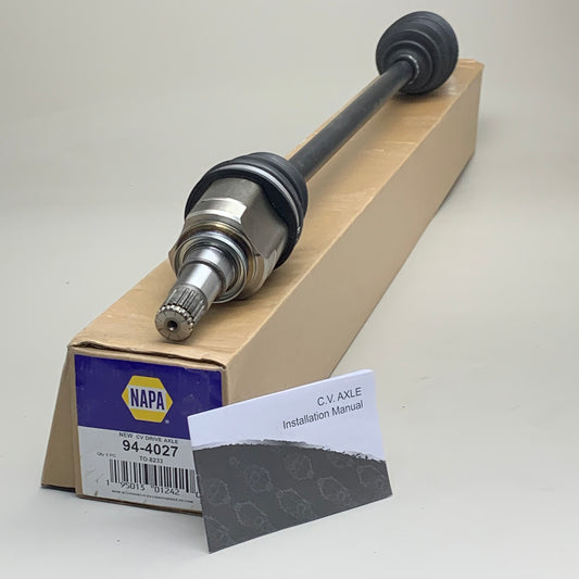 NAPA Premium CV Drive Axle for Pontiac & Toyota Vibe/Corolla/Matrix 2009-19 TO-8233 94-4027