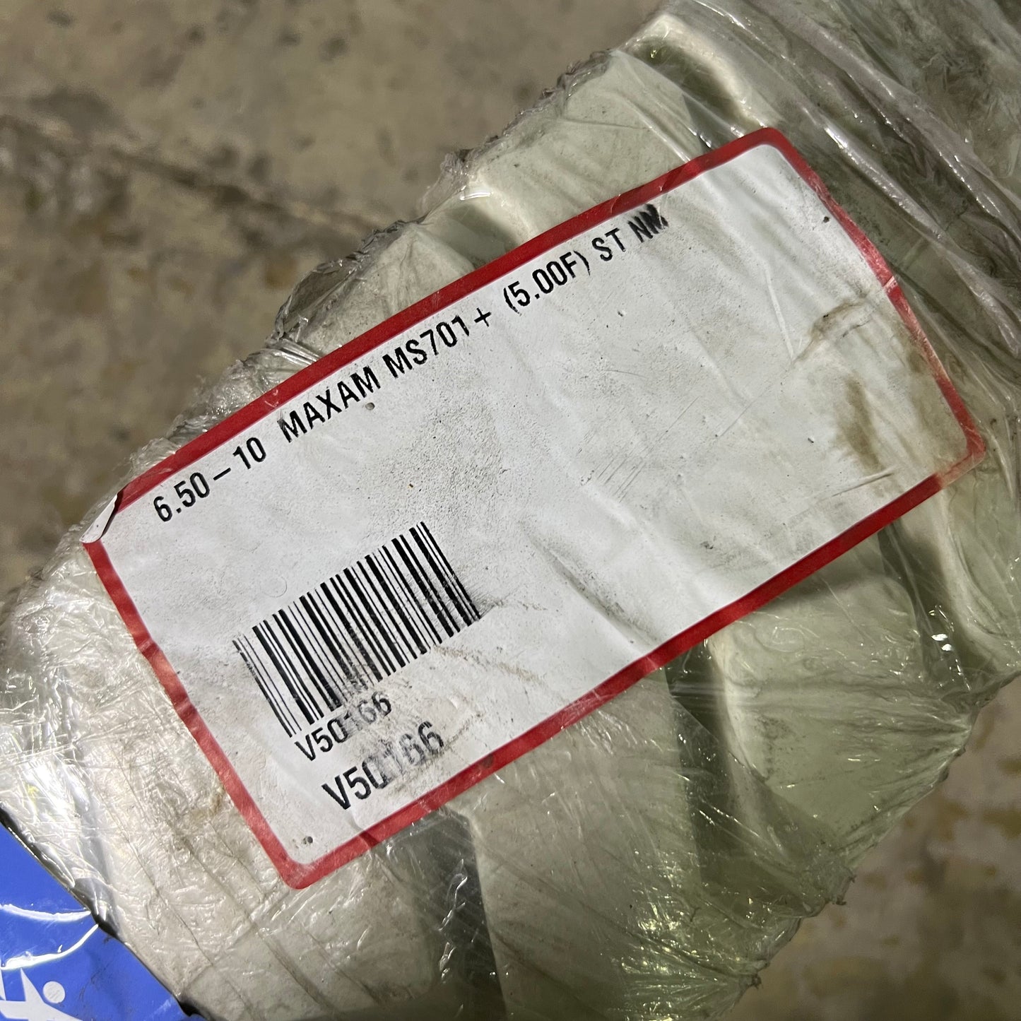 MAXAM MS701+ TR Industrial Forklift Tire 6.50-10 White