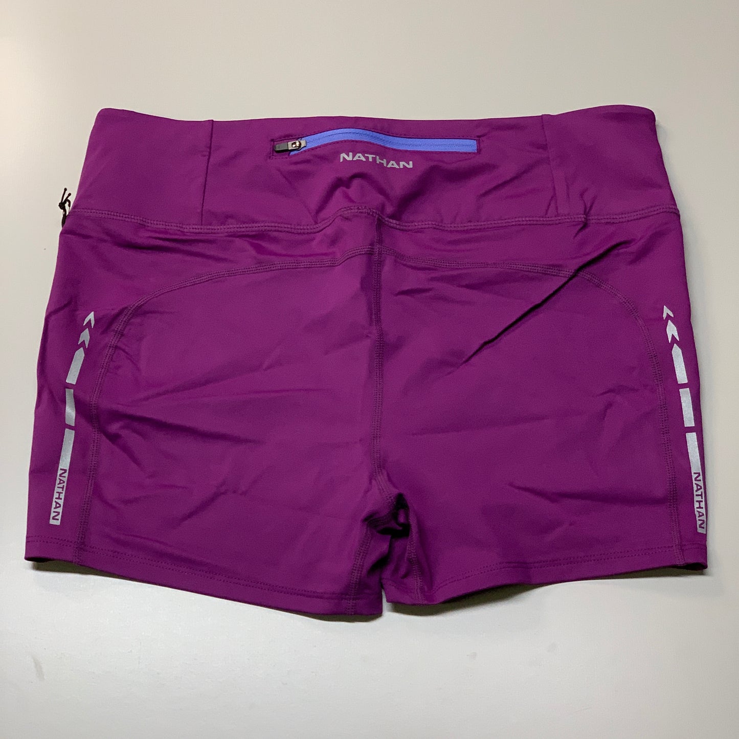 NATHAN Interval 3" Inseam Bike Short Women's Plum Size L NS51040-70030-L