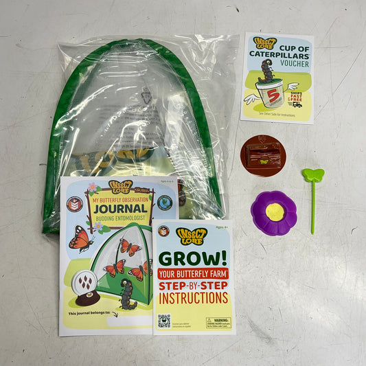 INSECT LORE The Original Raise & Release Butterfly Farm Life Cycle Kit  1015