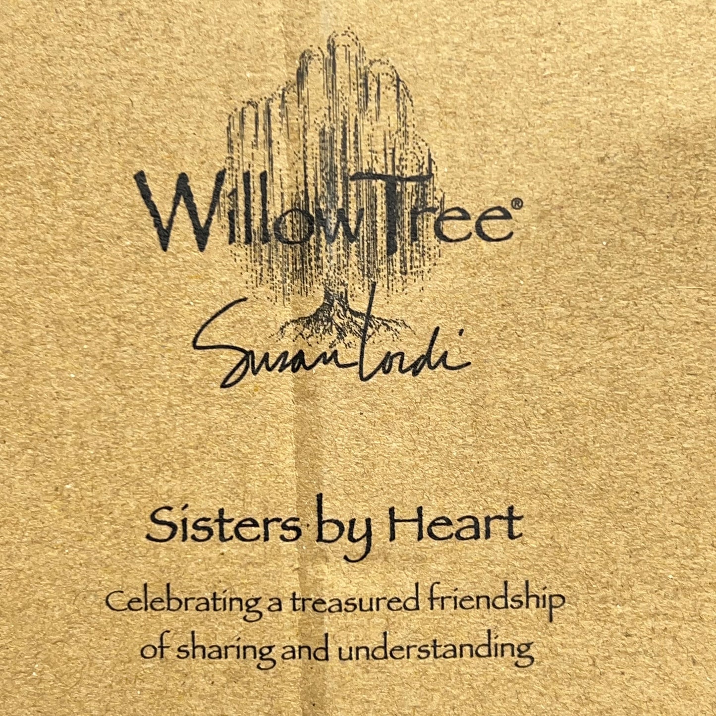 WILLOW TREE (2 PIECE SET) Sisters by Heart Fit Together Figurines 4.5"H 26023