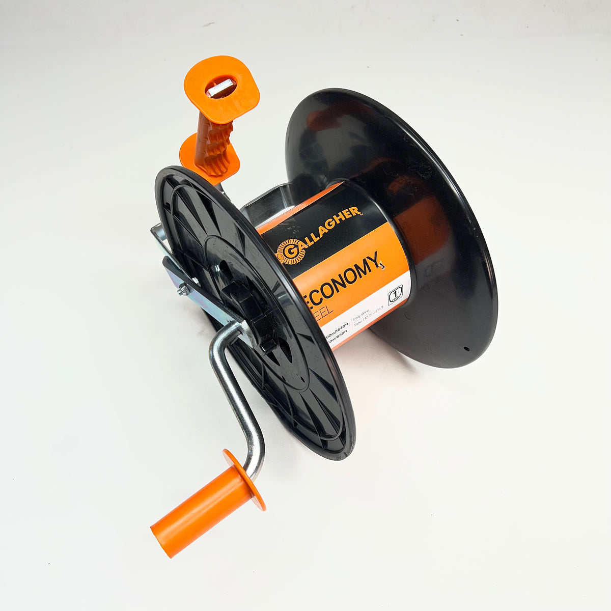 GALLAGHER  Economy Reel Strong & Durable Holds 1,640' Orange/Black G61600