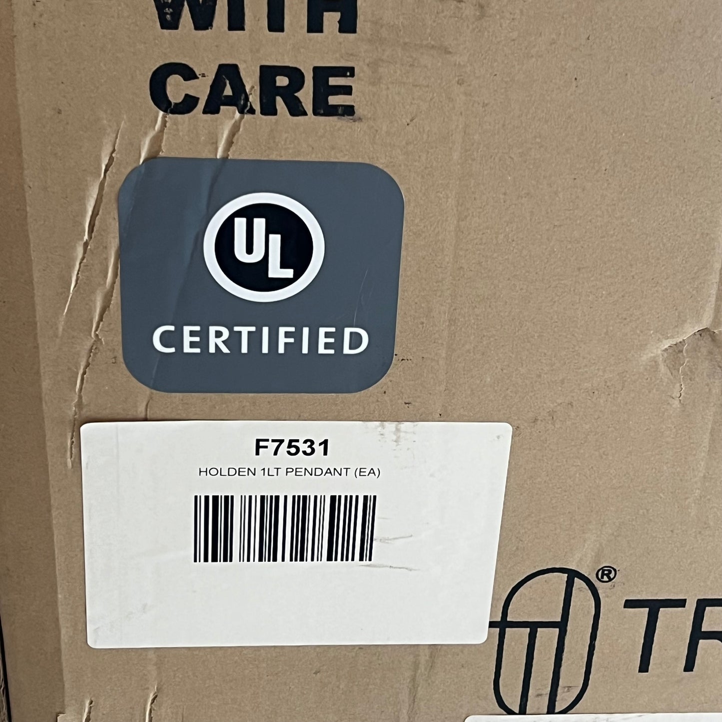 TROY LIGHTING Holden Weave Faux Reed Outdoor Chandelier 25"w X 41"h Brown F753