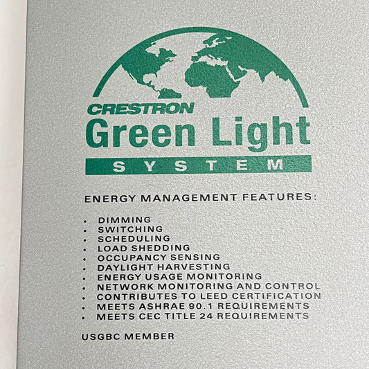 CRESTRON Green Light Integrated Lighting System for Standalone GLPAC-DIMFLV8