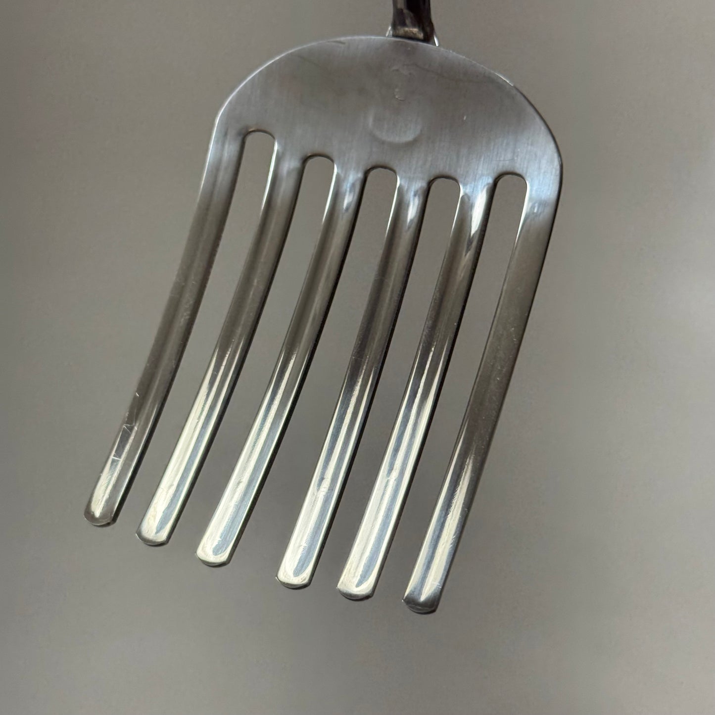 RSVP (2 PACK) Stainless Steel Fantastic Food Fork 10"x2" Black