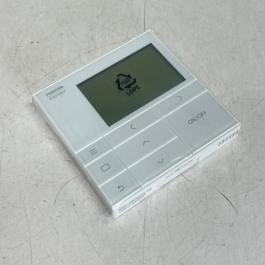 TOSHIBA Thermostat Wired Remote Controller W/ External Communication White RBC-AWSU52-UL