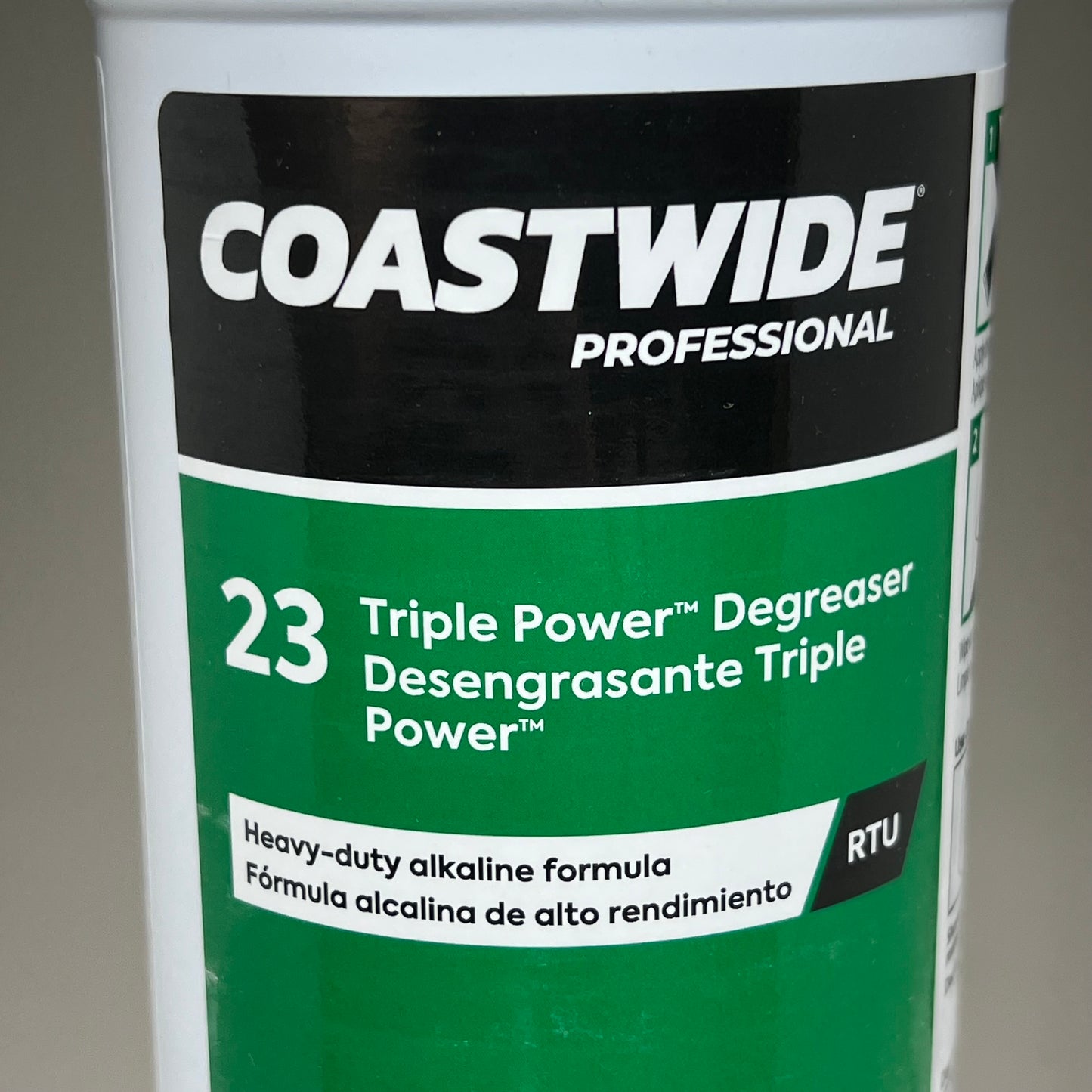 COASTWIDE (6 Bottes) 23 Triple Power Degreaser Alkaline Formula 1qt CW393032-A