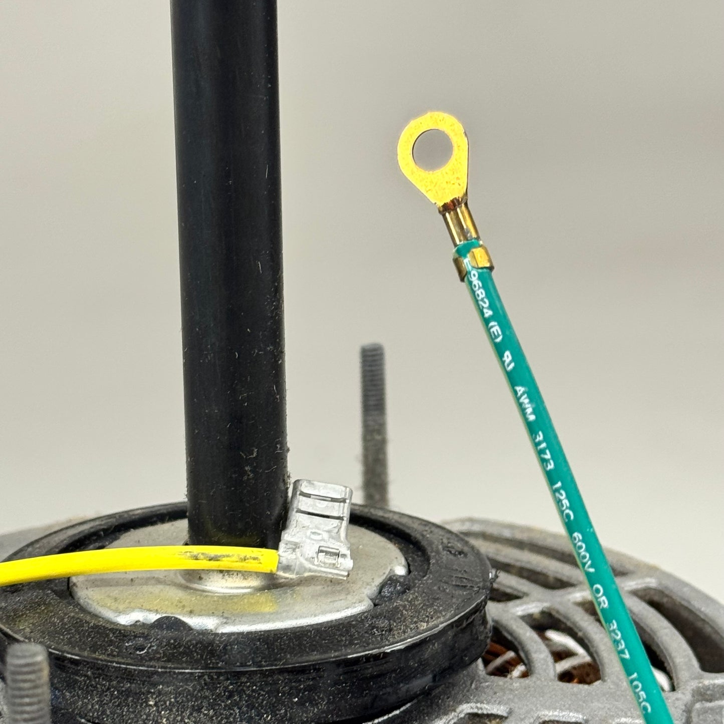 RESCUE EMERSON Motor DD 48frame 1/2-1/6HP For HVAC 1/2"x5" Blue 5460