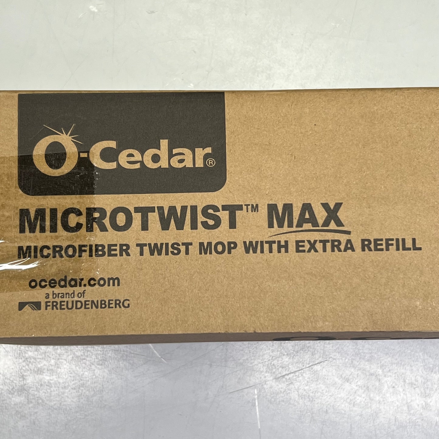O-CEDAR MICROTWIST MAX Microfiber Twist Mop With Extra Refill, Blue & Red TSU172829