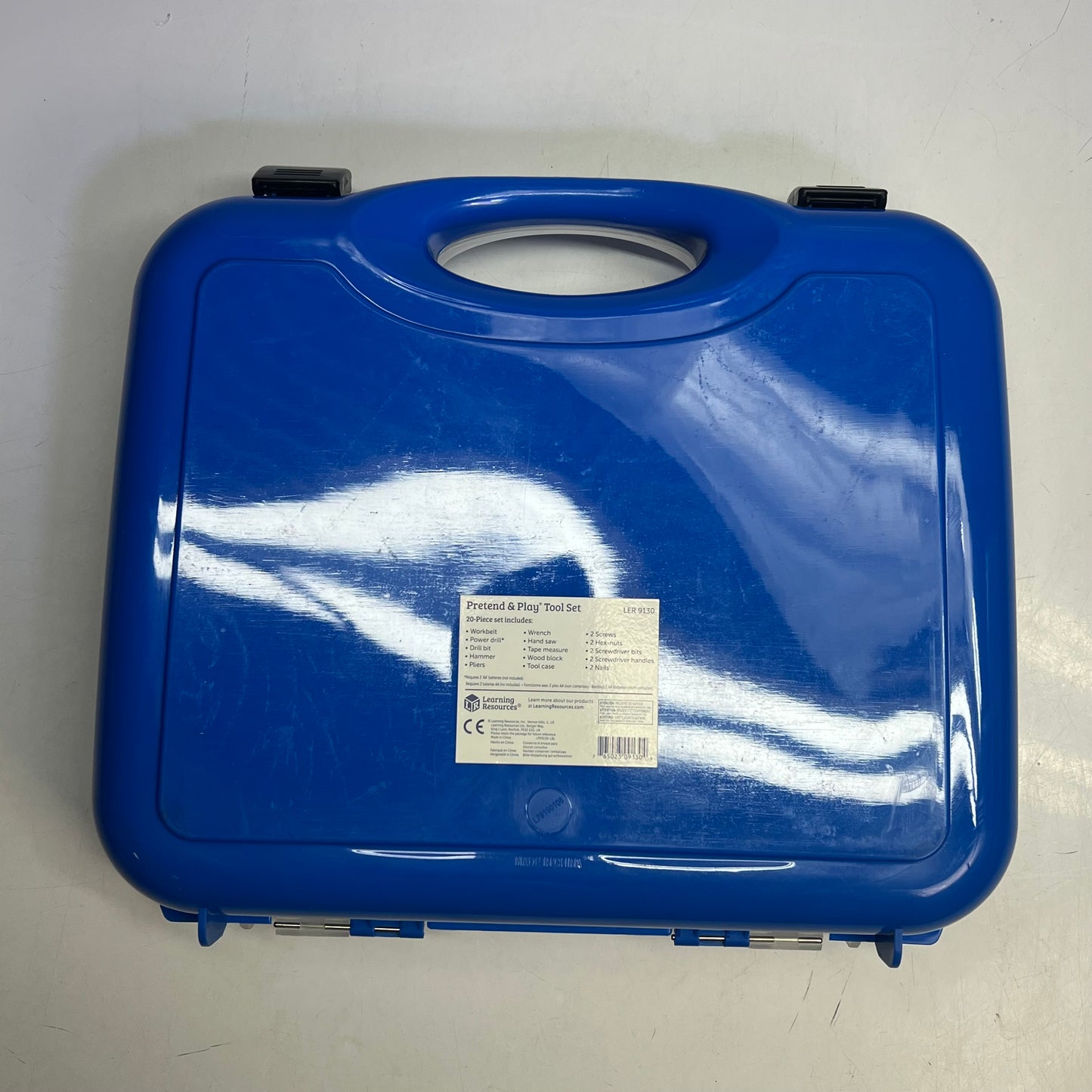 LEARNING SOLUTIONS Pretend & Play Work Belt Tool Set Ages 3+ 20 Pieces LER9130