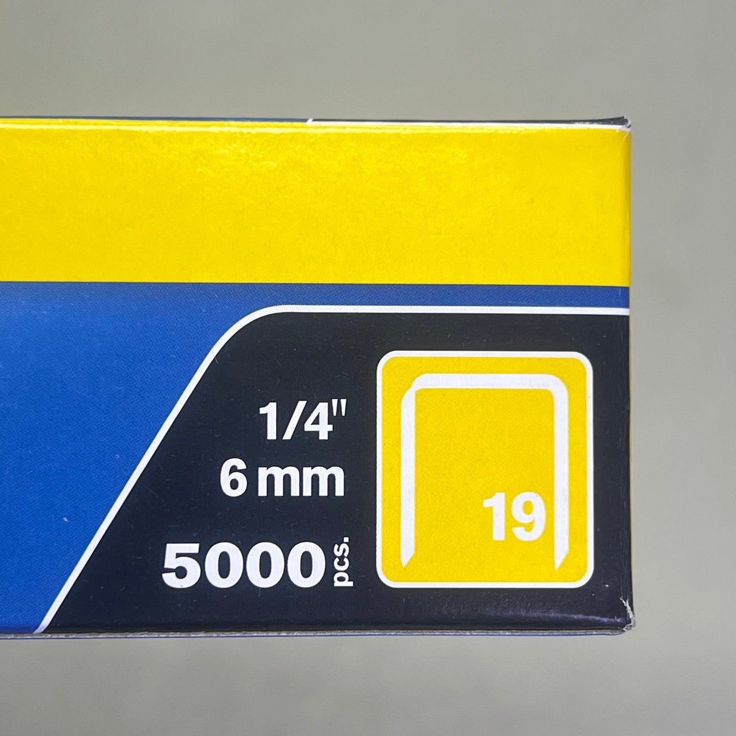 ZA@ RAPID (10 PACK, 5000 EACH) High Performance Staples 1/4" 6mm Silver 23391100 A