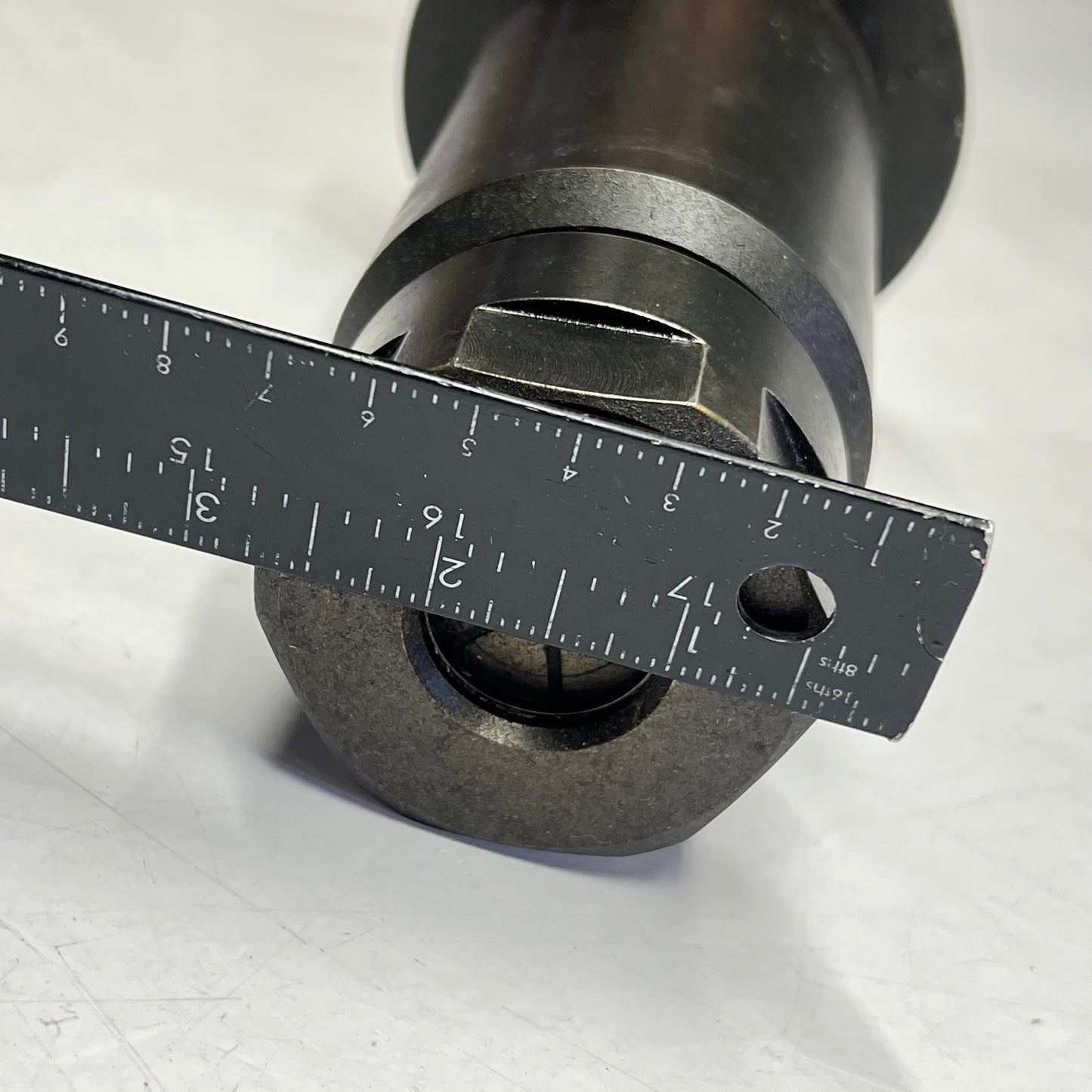 Taper Shank Tool Holder & Pull Stud For CNC Milling Machine  ~1" Hole Dia (Used)