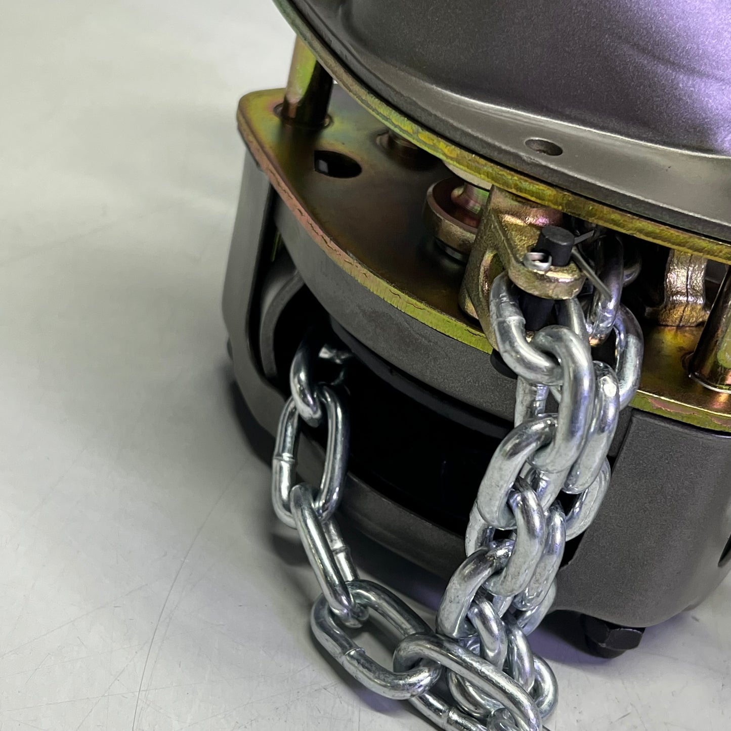 JET Chain Hand Hoist W/ Overload Protection 10ft - 1/2 Ton Chrome/Gray 100-50-10