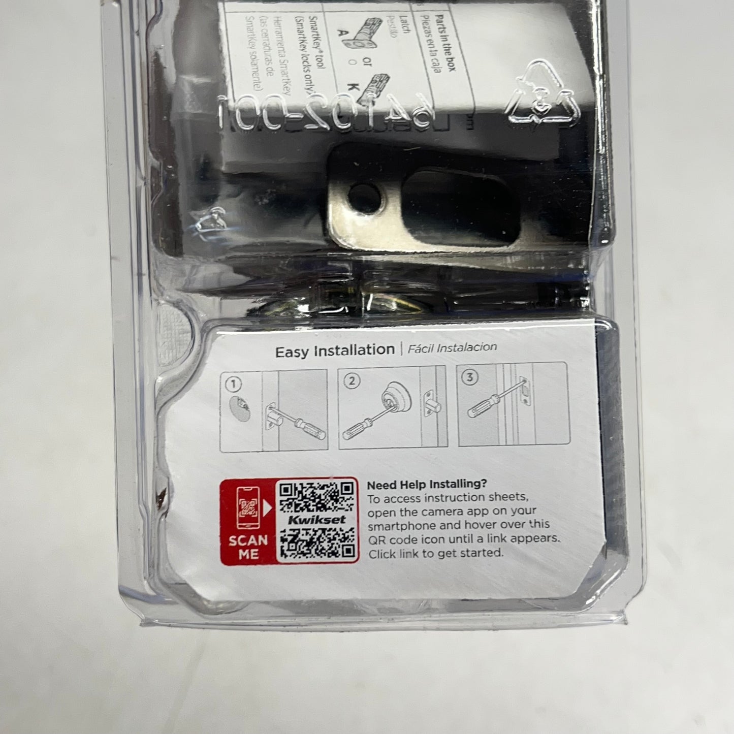 KWIKSET Smartkey Security Metal Double Cylinder Deadbolt Satin Nickel 96650-516