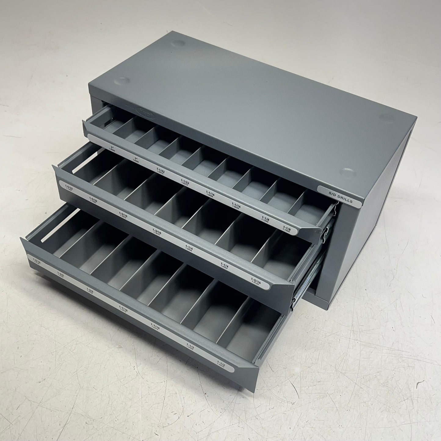 HUOT Dispenser For Silver & Deming Drill Holds Sizes 2 Each 1" To 1 1/2" 13167