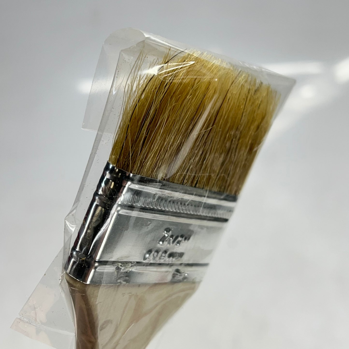 ZA@ DYNAMIC (6 PACK) White Bristle Chip Brush Wooden Handle 2-1/2" Tan 00018