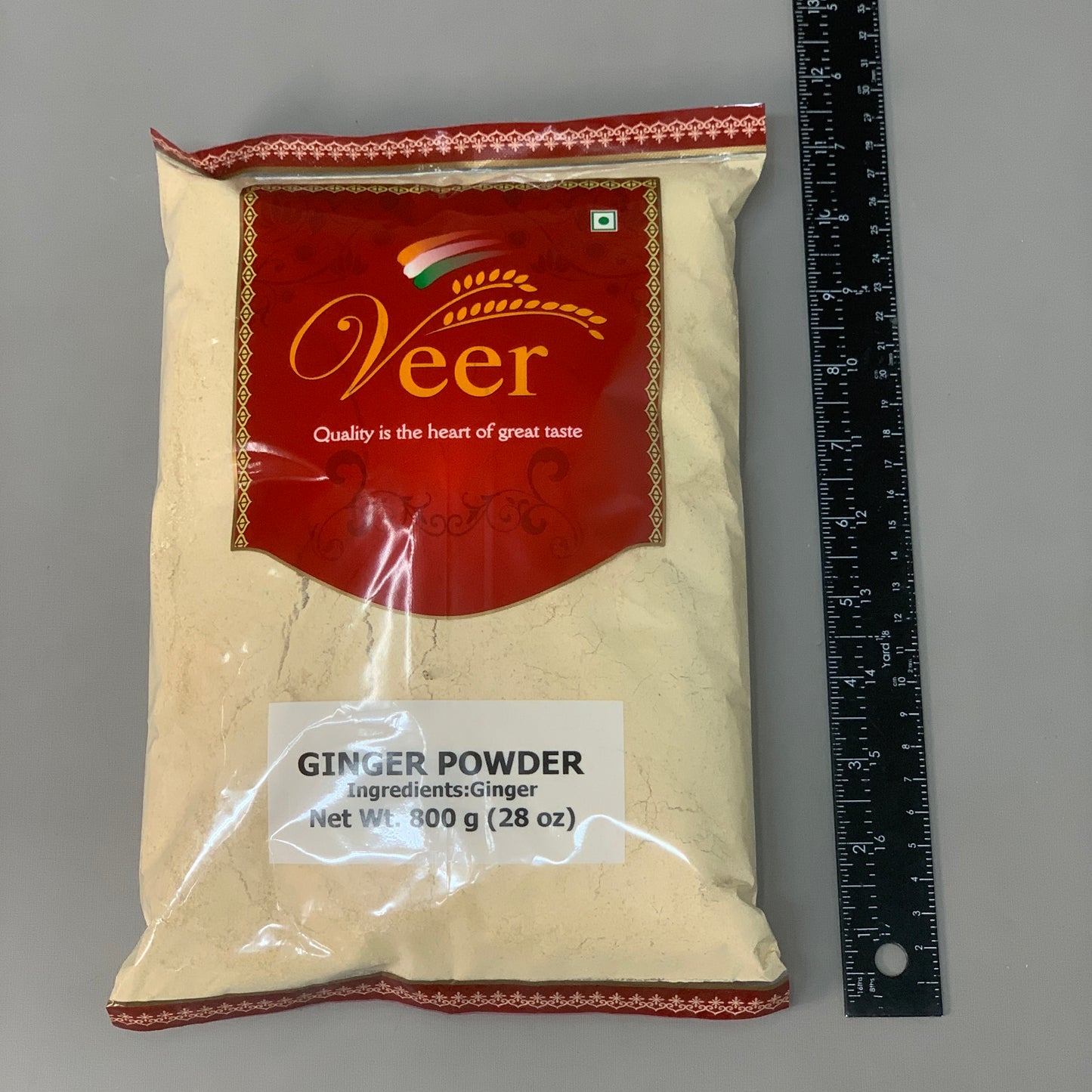 NEW INDIA BAZAR Veer 16 PK of Ginger Powder 28 oz (07/24)