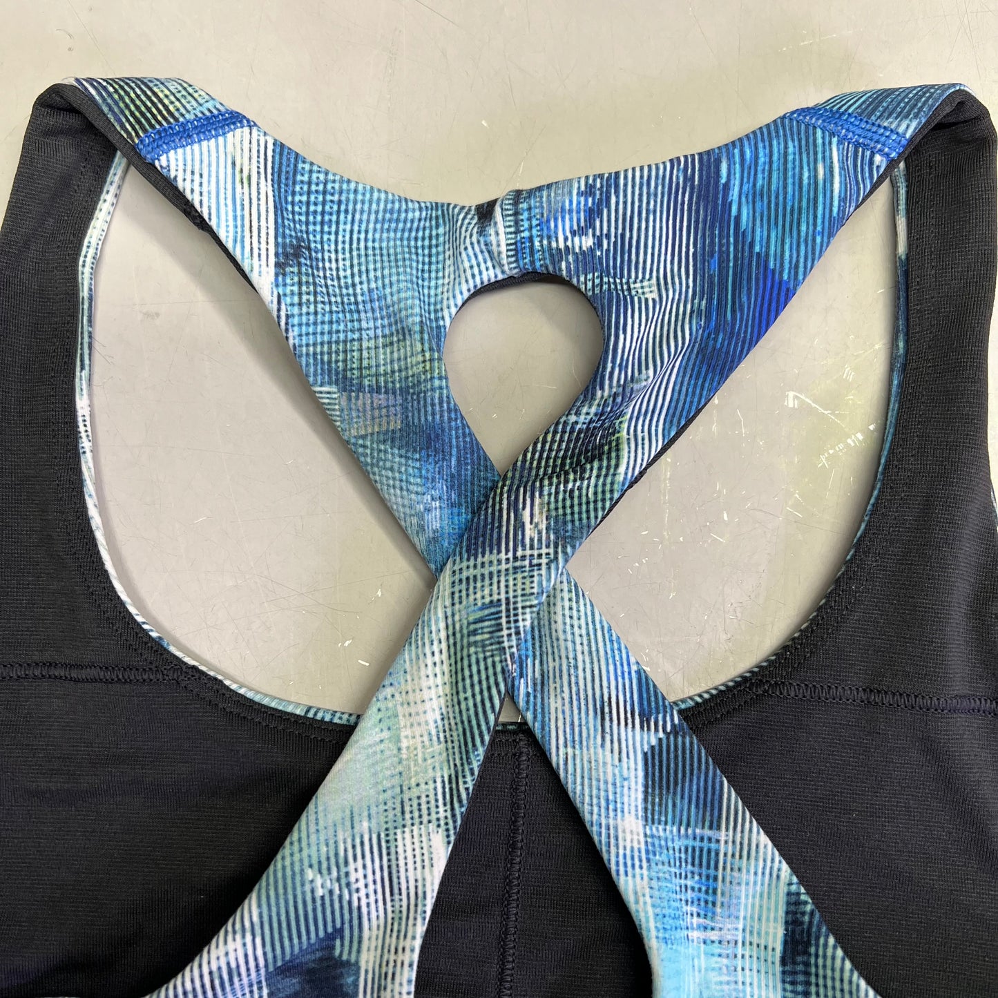 LULULEMON Athletica Time To Sweat Sports Bra Women's Sz 8 Blue (Pre-Owned)