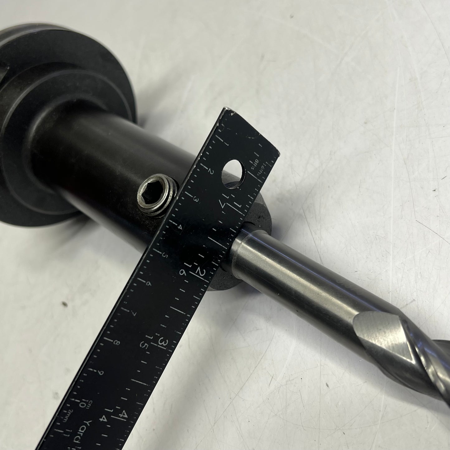 Cat 50 Heavy Duty End Mill Holder for CNC Machining W/ Bit ~ 3/4" I.D. (Used)