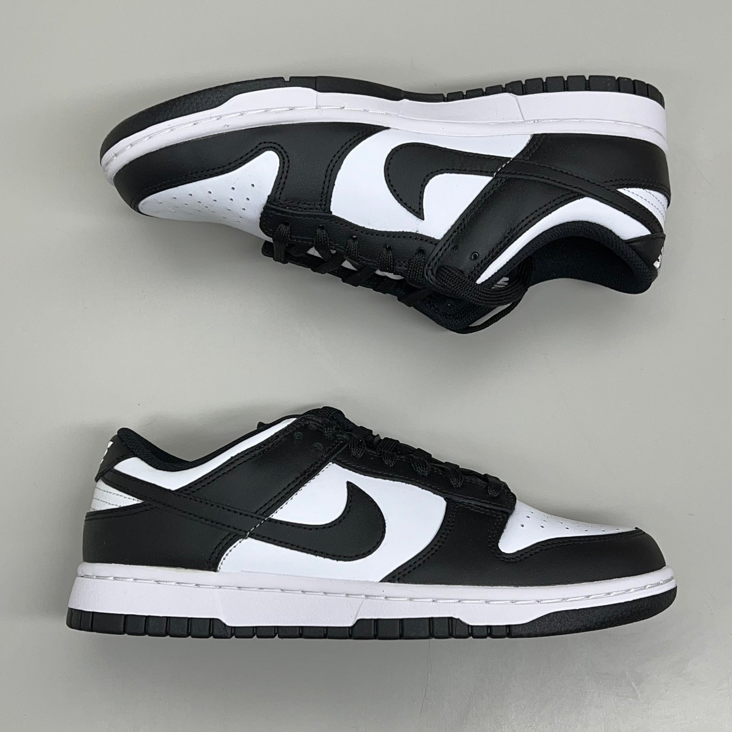 NIKE Dunk Low Classic Low Cut Foam Insole Sz Women's 8.5 White/Black DD1503 101