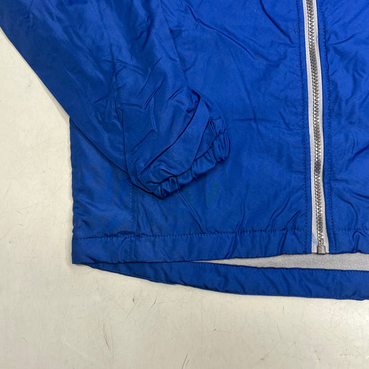 WHALES TAIL PERFORMANCE  Fleece Lined Windbreaker Jacket Boy's Sz 16/18 Blue