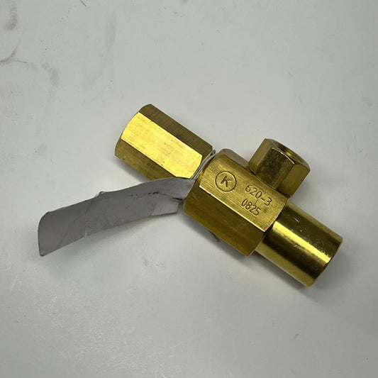 KINGSTON Automatic Drain Valve 3/8" NPT Inlet x 1/4" Outlet Brass 04-49389-000