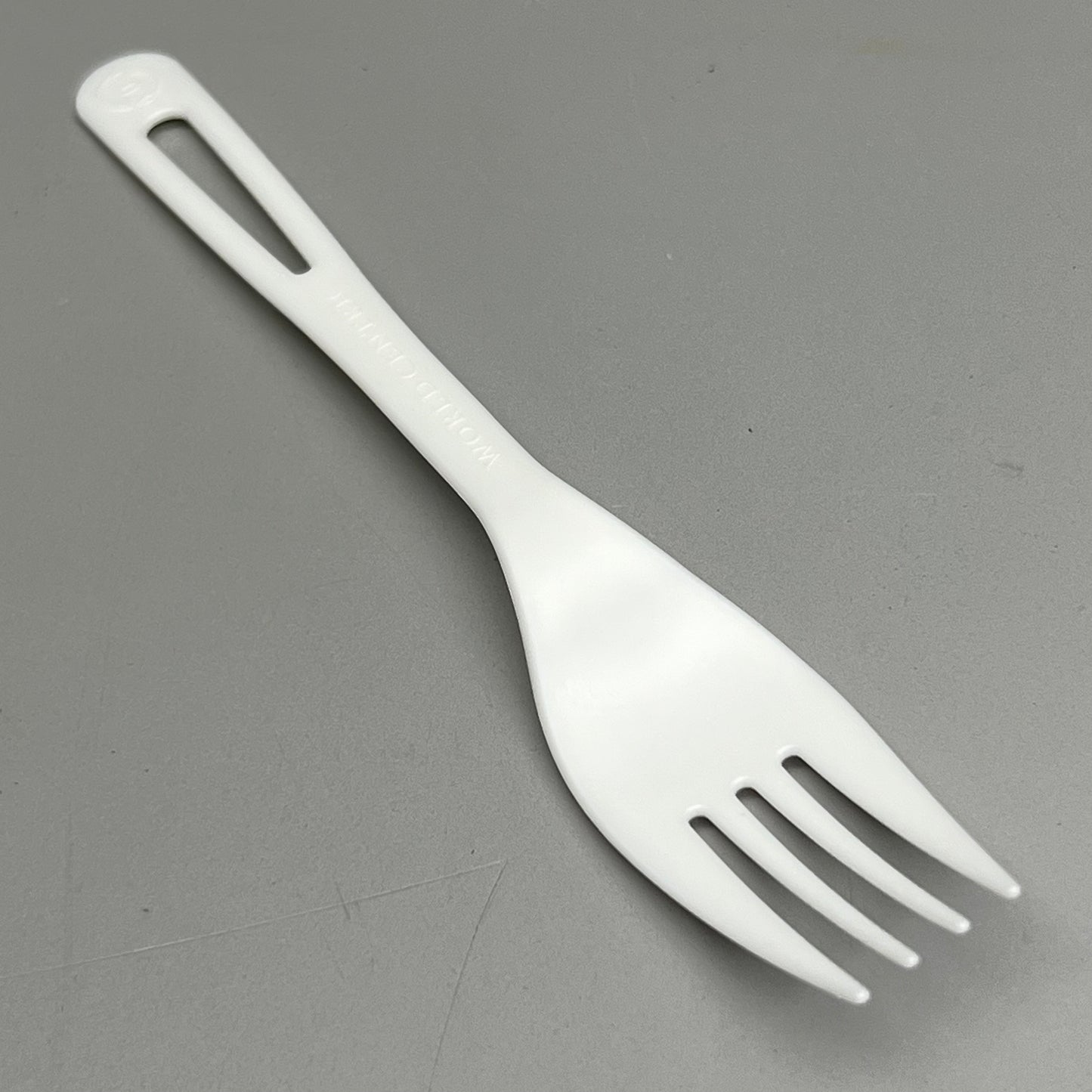 WORLD CENTRIC 750PK! Compostable TPLA Forks Individually Wrapped 6" FO-PS-1