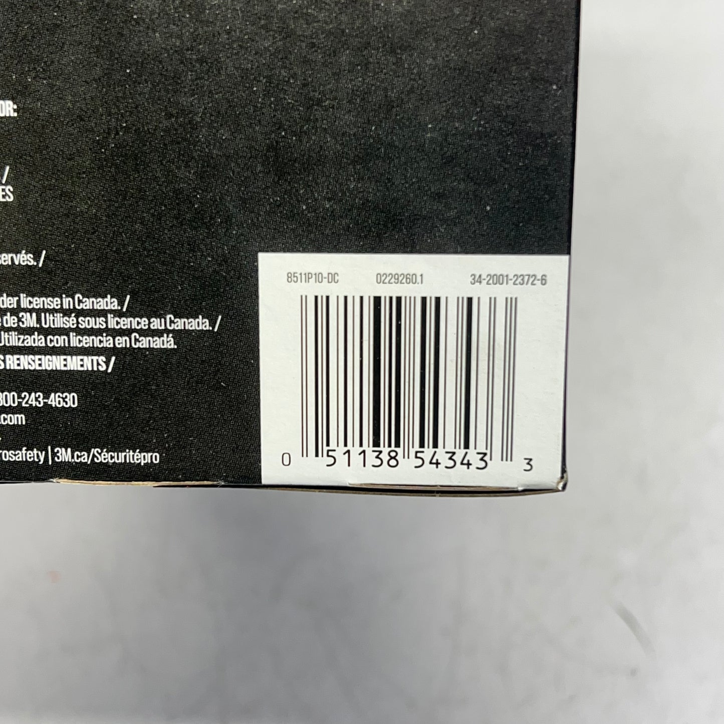 3M (10 PACK) N95 Cool Flow Valve Particulate Respirator  Adult White 8511P10-DC