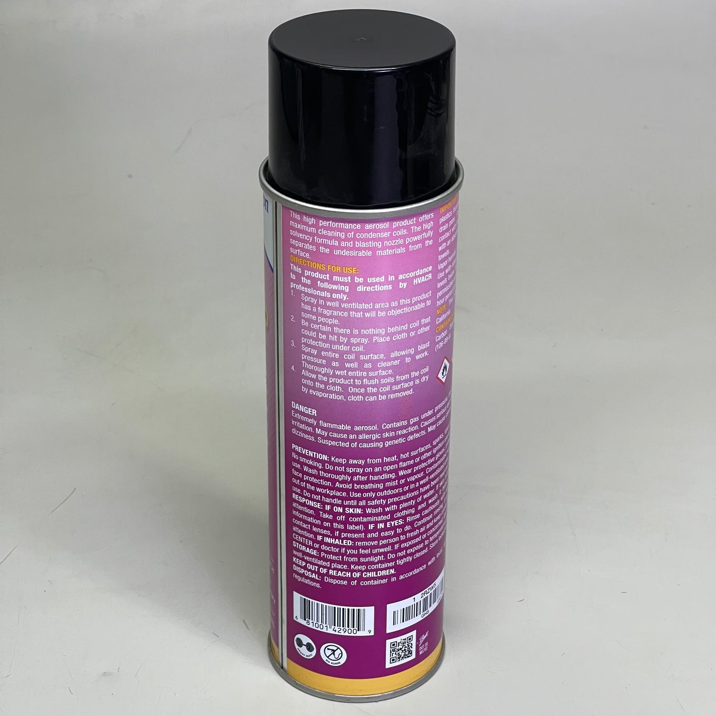 NU-CALGON (2 PACK) Nu-Blast Condenser Coil Cleaner 18 oz 2RZW5