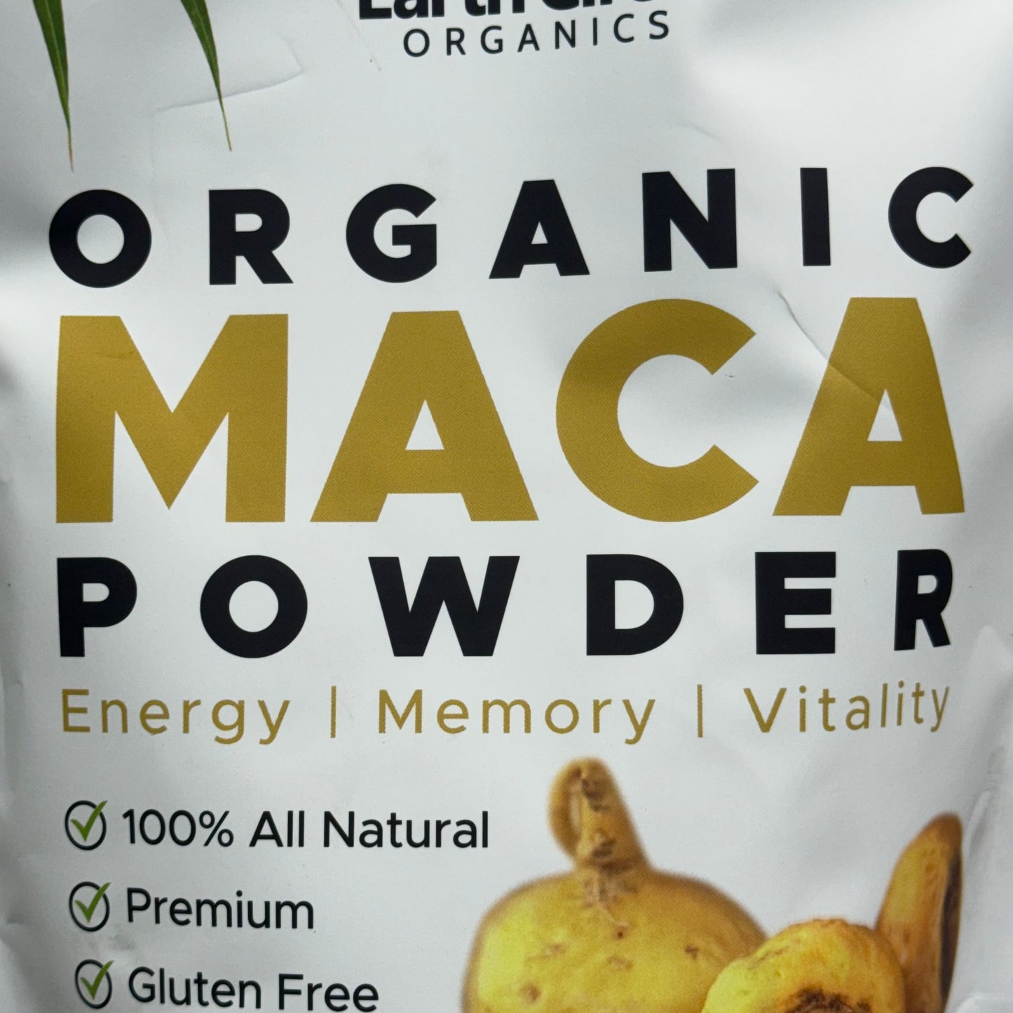 EARTH CIRCLE Organic Maca Powder 16 OZ (454g) BB 07/17/25