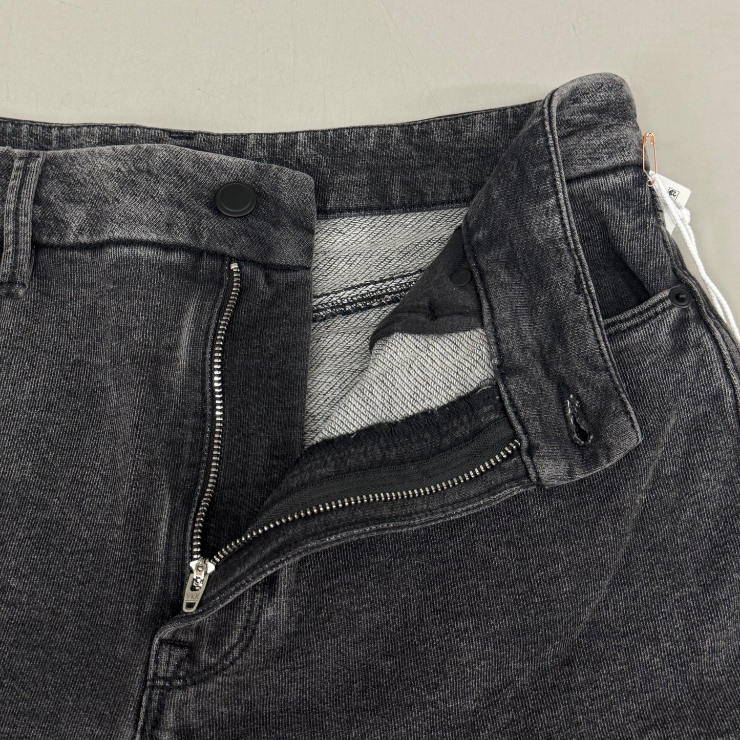 GOOD AMERICAN Jeanius Good Skate Jeans Women's Sz 12 Black GS0409BVN