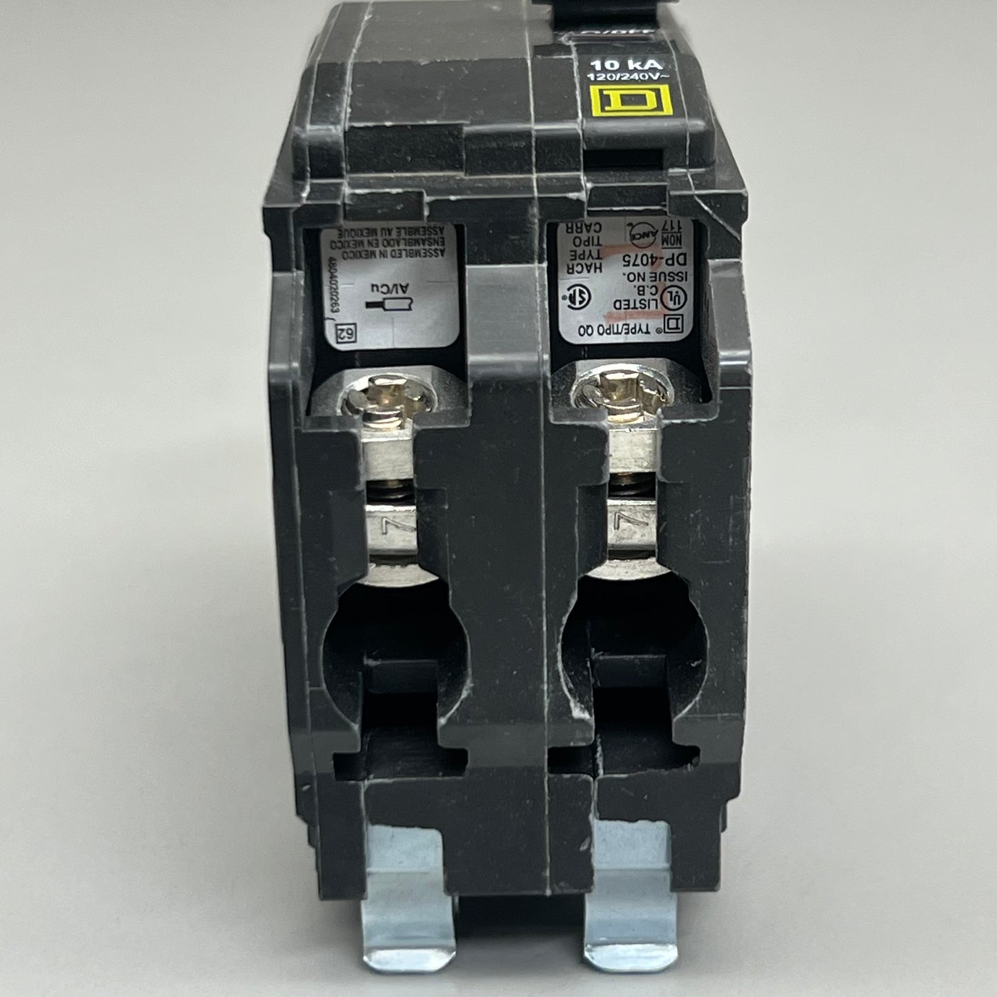 SQUARE D 5 PK Plug-on Circuit Breaker 60A-120/240V QO260