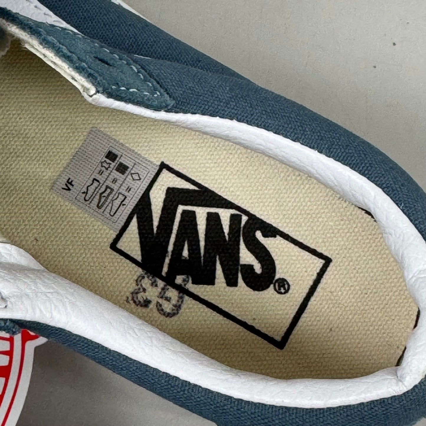 VANS Old Skool Shoe Low Top Suede Womens Sz 5.0 Mens Sz 3.5 Stormy Weather As-is